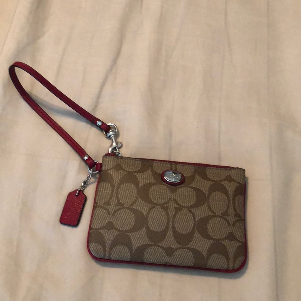 Cute Coach Wristlet